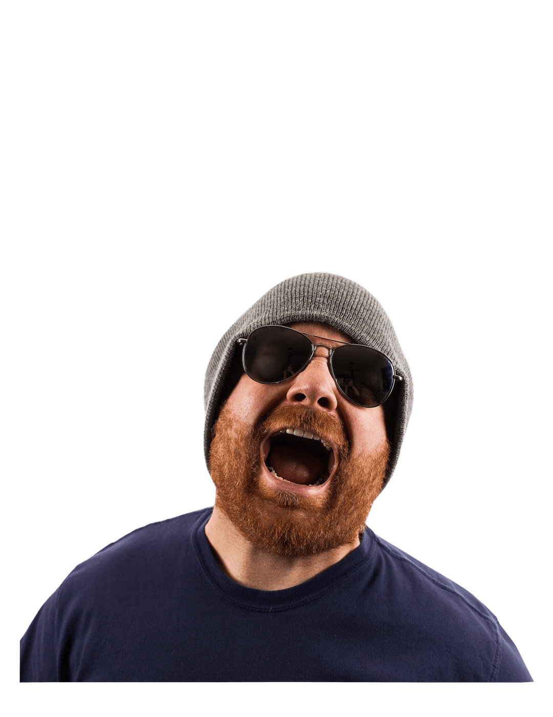 Me scream no background