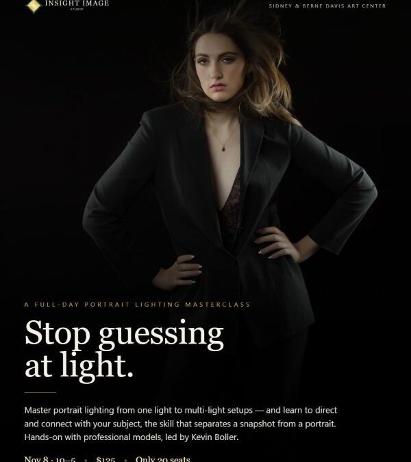 Making the Portrait: A Masterclass in Light & Presence